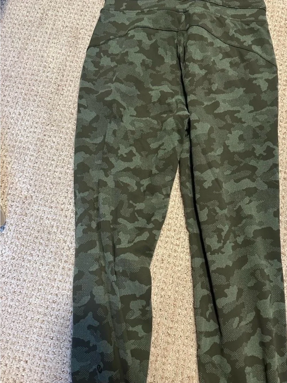 lululemon athletica Green Camo Joggers